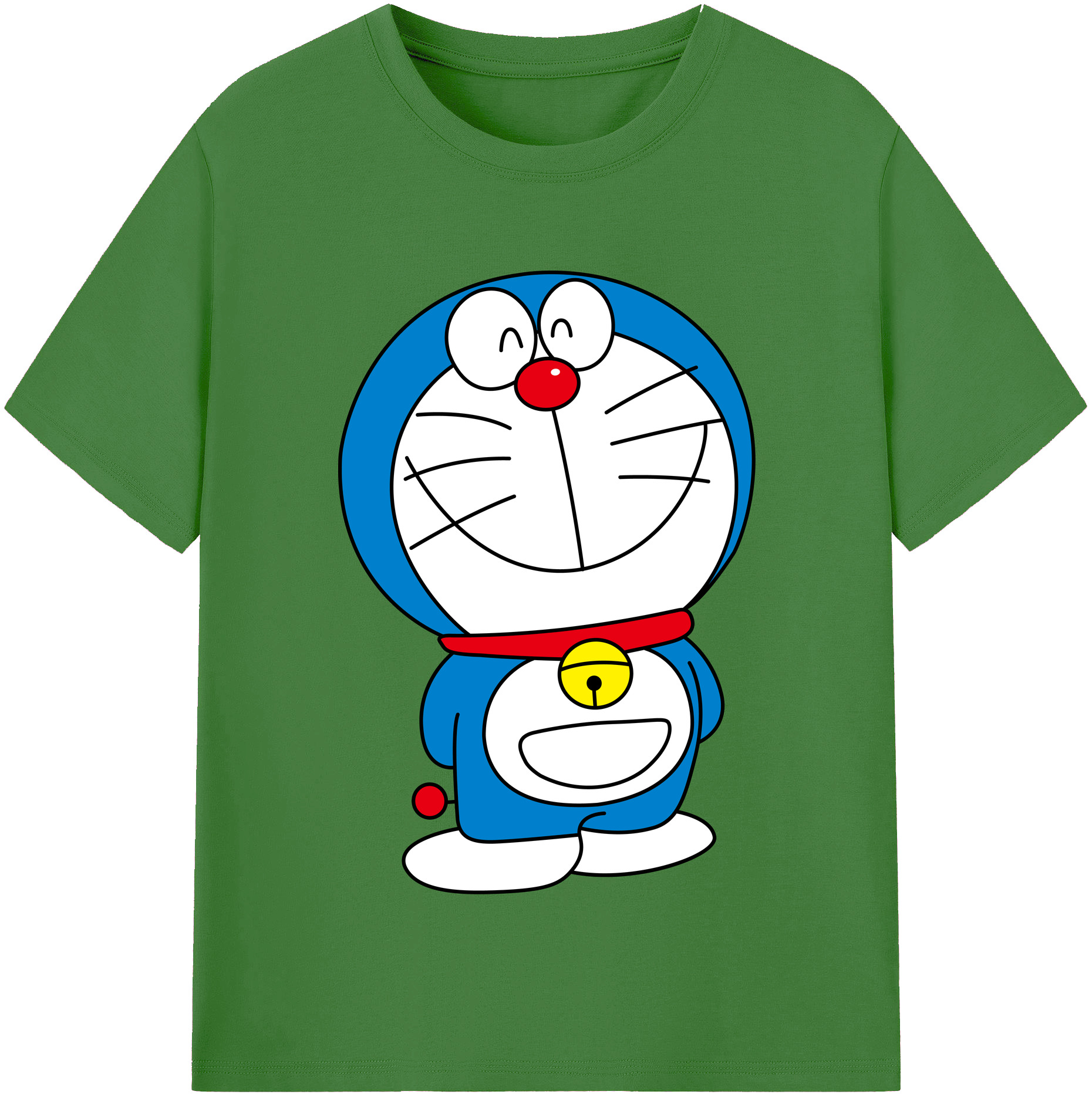（画像用） ドラえもん Doraemon レディースカジュアルプリントTシャツ（綿100％）